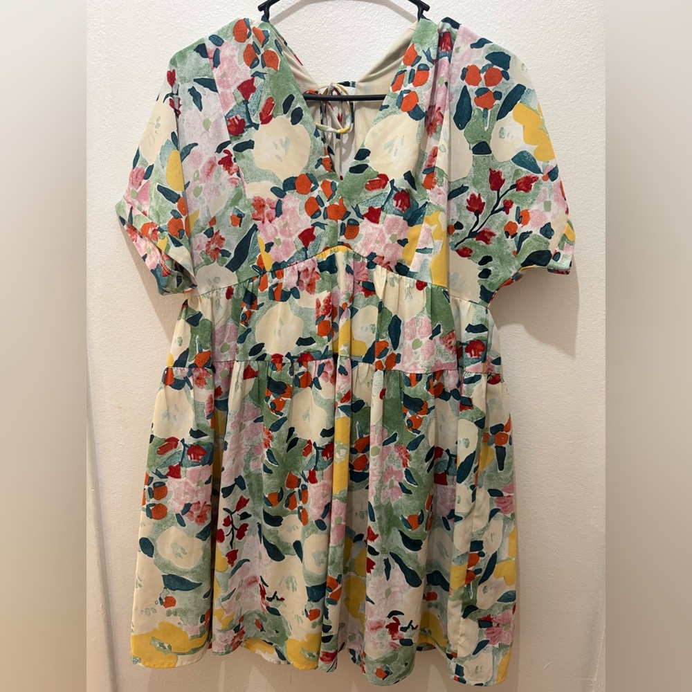 Entro floral mini dress - Picture 4 of 6